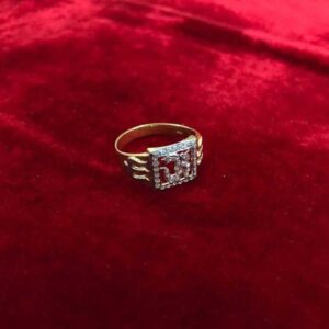 916 Gold Gents Indian Special Ring