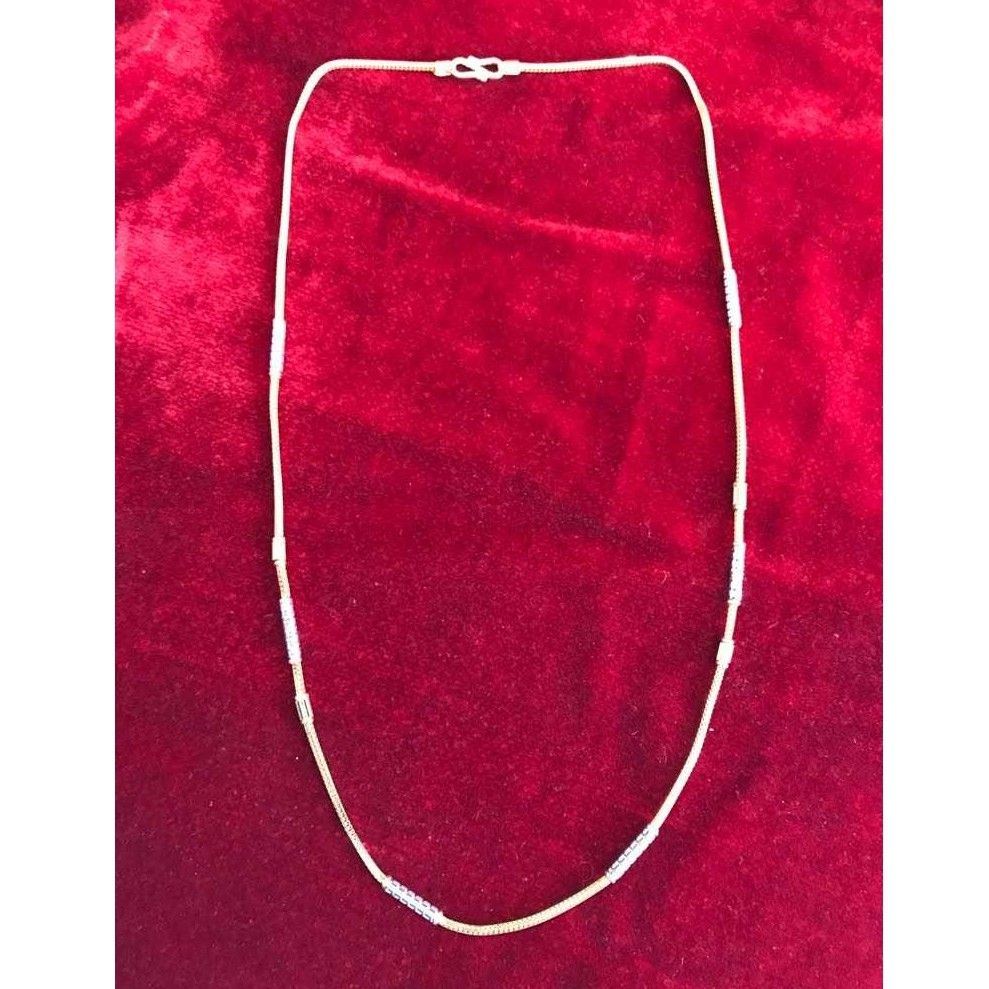 22K / 916 Gold Indian Simple Chain - Image 2