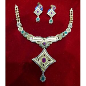 22K / 916 Gold Indian Antique Necklace Set