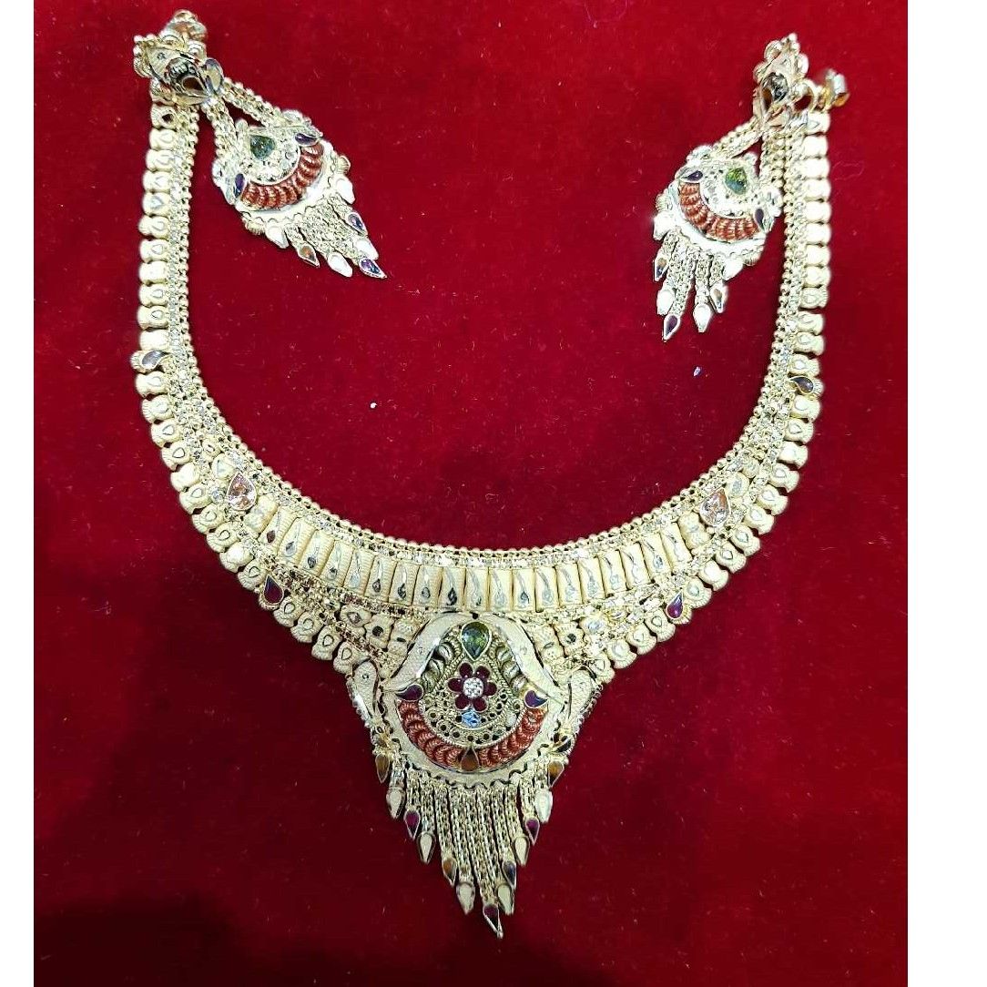 916 Gold Plain Special Indian Bombay Set