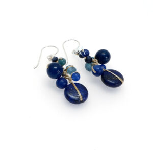 Lithos Earrings (Purple)
