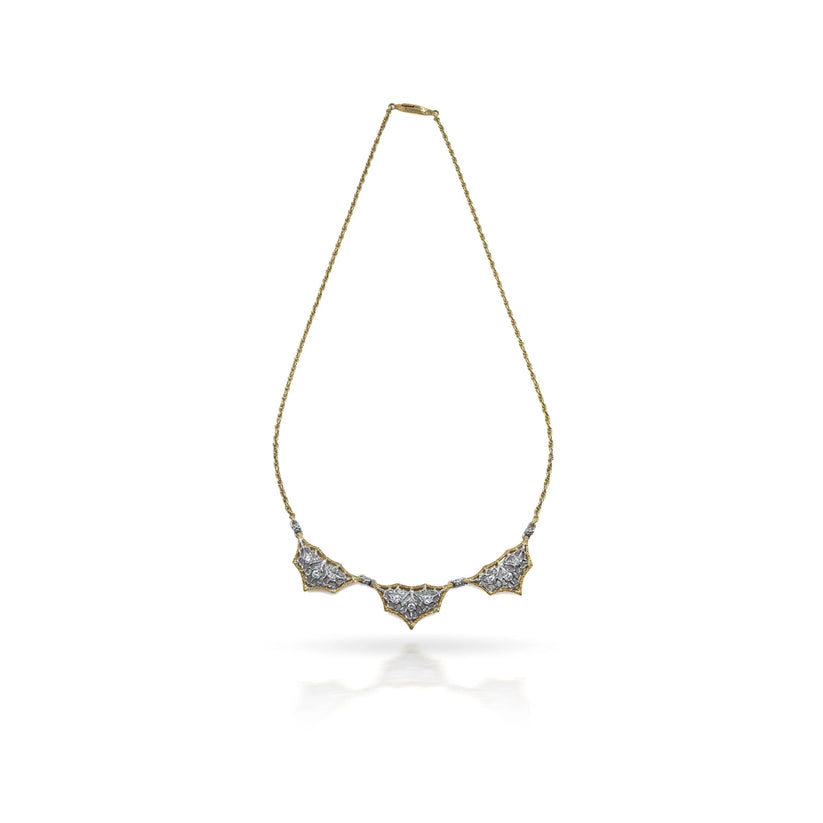 Vintage Buccellati 18 ct Gold Diamond Necklace