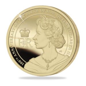 The New Centenary of Queen Elizabeth Solid Gold Proof Coin (SOTD)