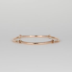 9ct Rose Gold 4 Link Bracelet