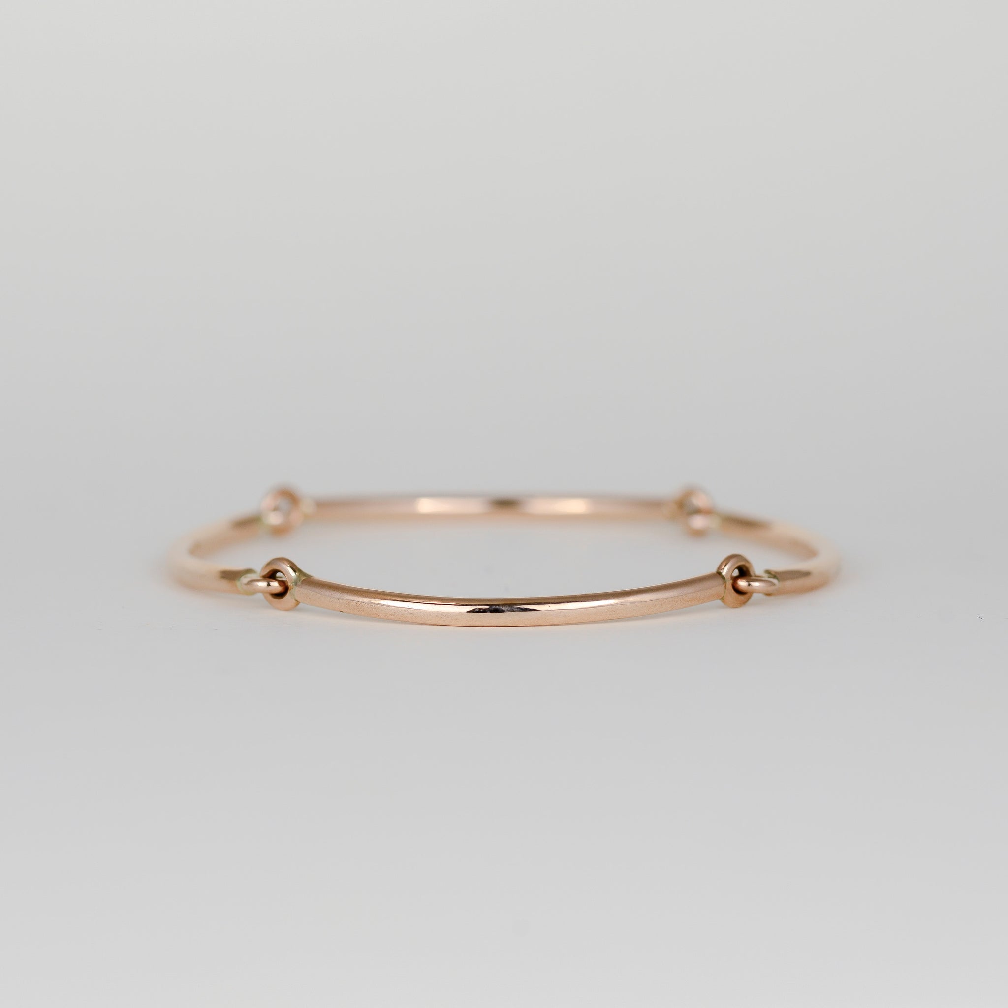 9ct Rose Gold 4 Link Bracelet