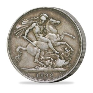 The Queen Victoria Old Head Silver Crown