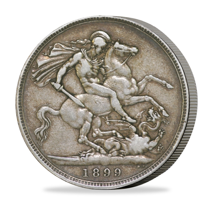 The Queen Victoria Old Head Silver Crown