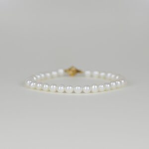 9ct Yellow Gold Freshwater Pearl Bracelet