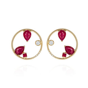 Ajla Ruby Earrings