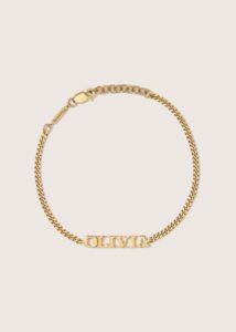 Solid Gold Personalised Name Bracelet