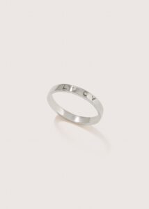 Band Ring with Complimentary Hand Engraving