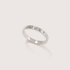 Band Ring with Complimentary Hand Engraving