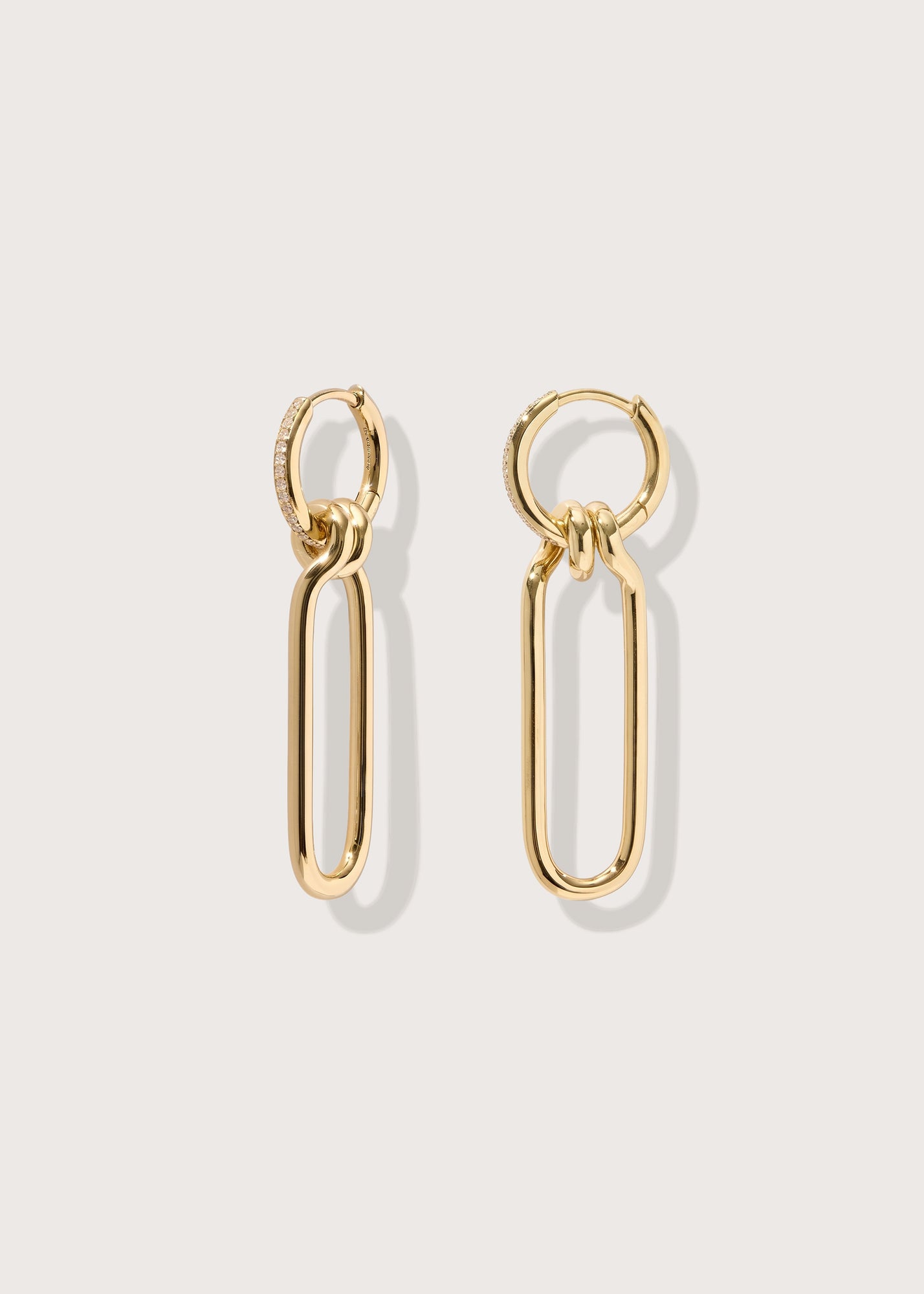 Twist Drop Hoops