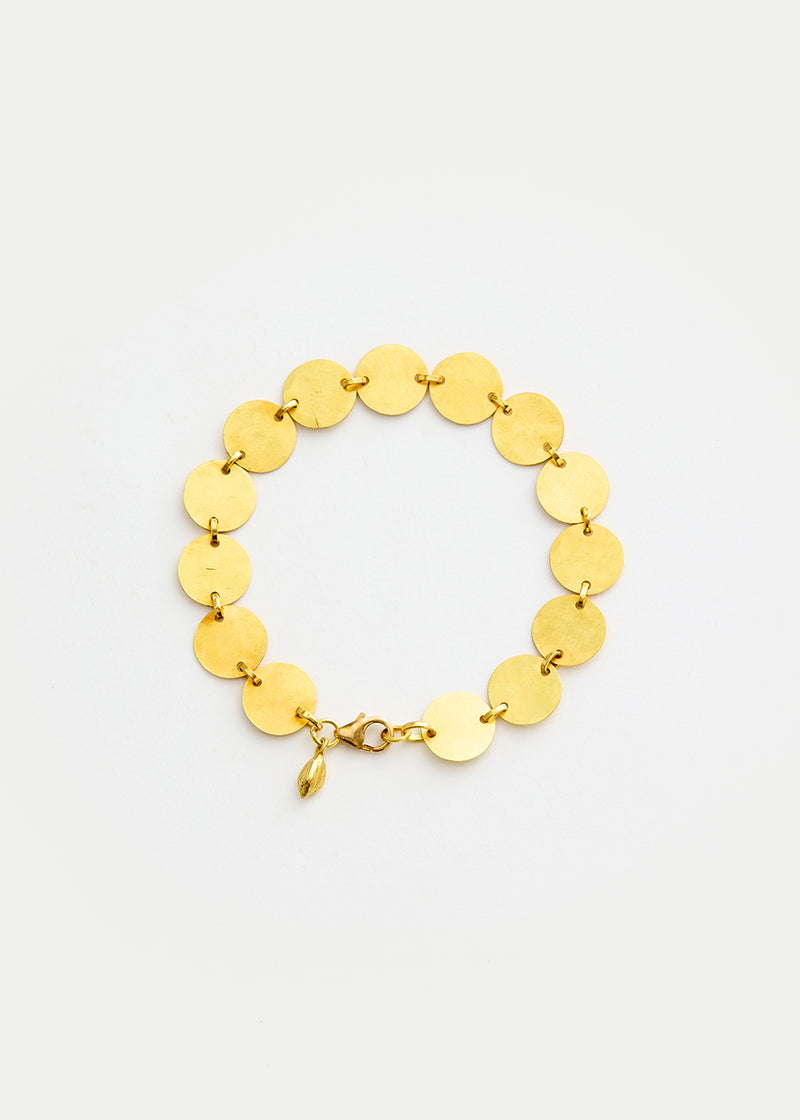 18kt Gold Cusco Circle Bracelet