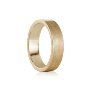 Yellow Gold Wedding Ring for Him