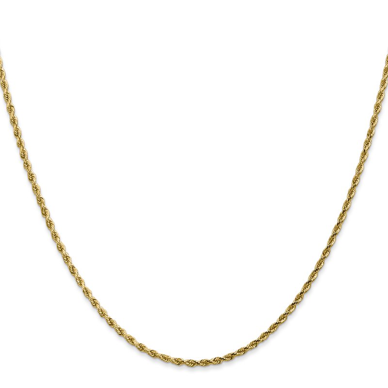 Leslie's 14K 1.75mm Diamond-Cut Rope Chain