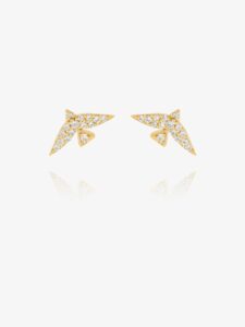 Dreamer Pave Bird Stud Earrings