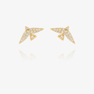 Dreamer Pave Bird Stud Earrings