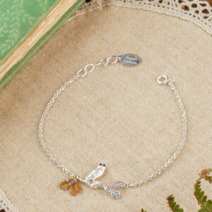 Owl On Branch Bracelet