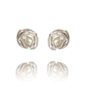 Peony Bud Stud Earrings