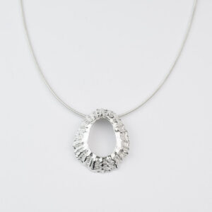Silver Limpet Shell Necklet