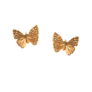 Gold Butterfly Earrings