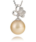 Diamond Pendant Necklace Odyssey South Sea Pearl