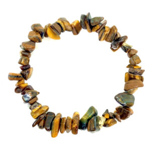 Tigers Eye Chip Elasticated Bracelet