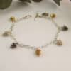 Pine Cone Charm Bracelet