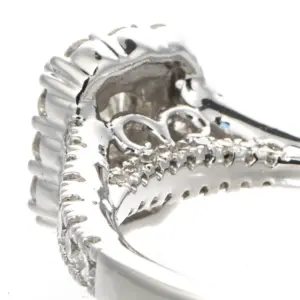 Platinum Diamond Cluster Ring by Neil Lane