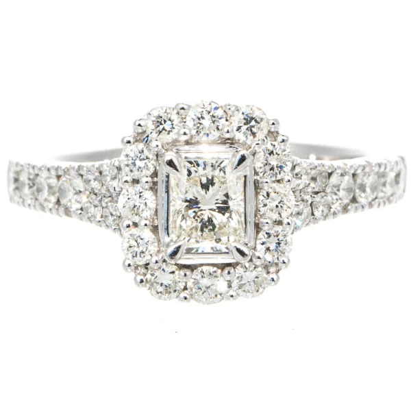 Platinum Diamond Cluster Ring by Neil Lane - Image 2