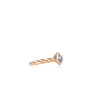 Salt and Pepper Diamond Ring