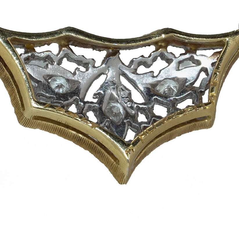 Vintage Buccellati 18 ct Gold Diamond Necklace - Image 3