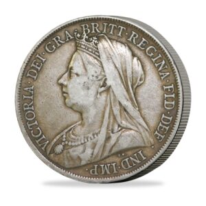 The Queen Victoria Old Head Silver Crown