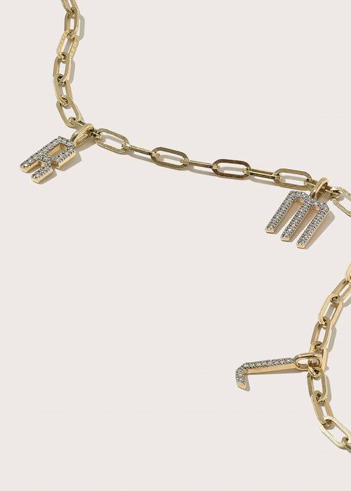 Diamond Charm Bracelet - Image 2