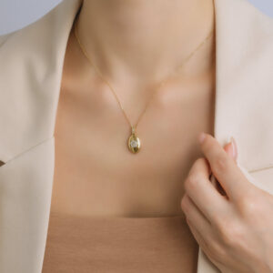 Fleur Necklace - Diamonds