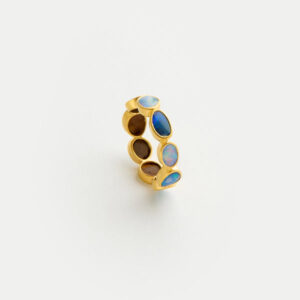 18kt Gold Alectrona Opal Eternity Ring