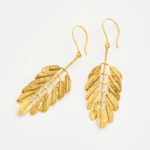 18kt Gold Vermeil PSTM Afghanistan Small Bumi Earrings