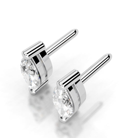 Willow - Marquise Lab Grown Diamond Stud Earrings - Image 5