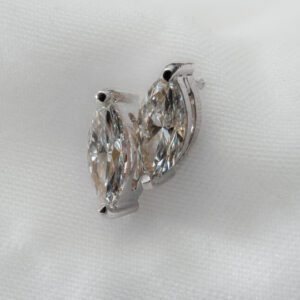 Willow - Marquise Lab Grown Diamond Stud Earrings