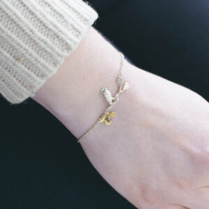 Owl On Branch Bracelet