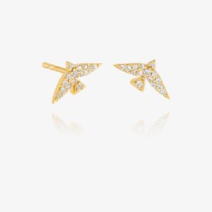 Dreamer Pave Bird Stud Earrings