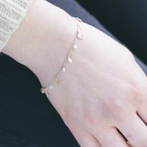 Seashell And Seahorse Charm Bracelet