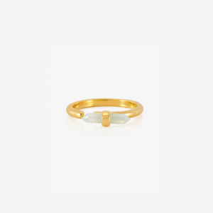 Tranquility Amazonite T-Bar Adjustable Ring