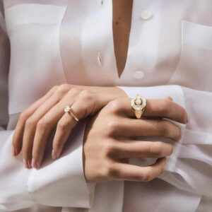 The Gold Chip Ring