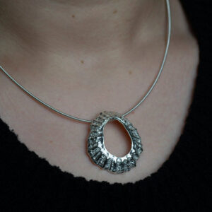 Silver Limpet Shell Necklet