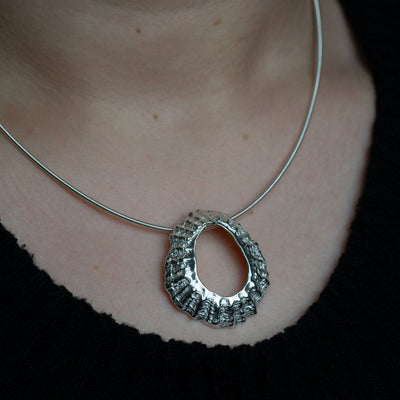 Silver Limpet Shell Necklet - Image 2