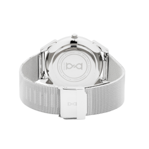 Copenhagen Silver White Mesh Watch
