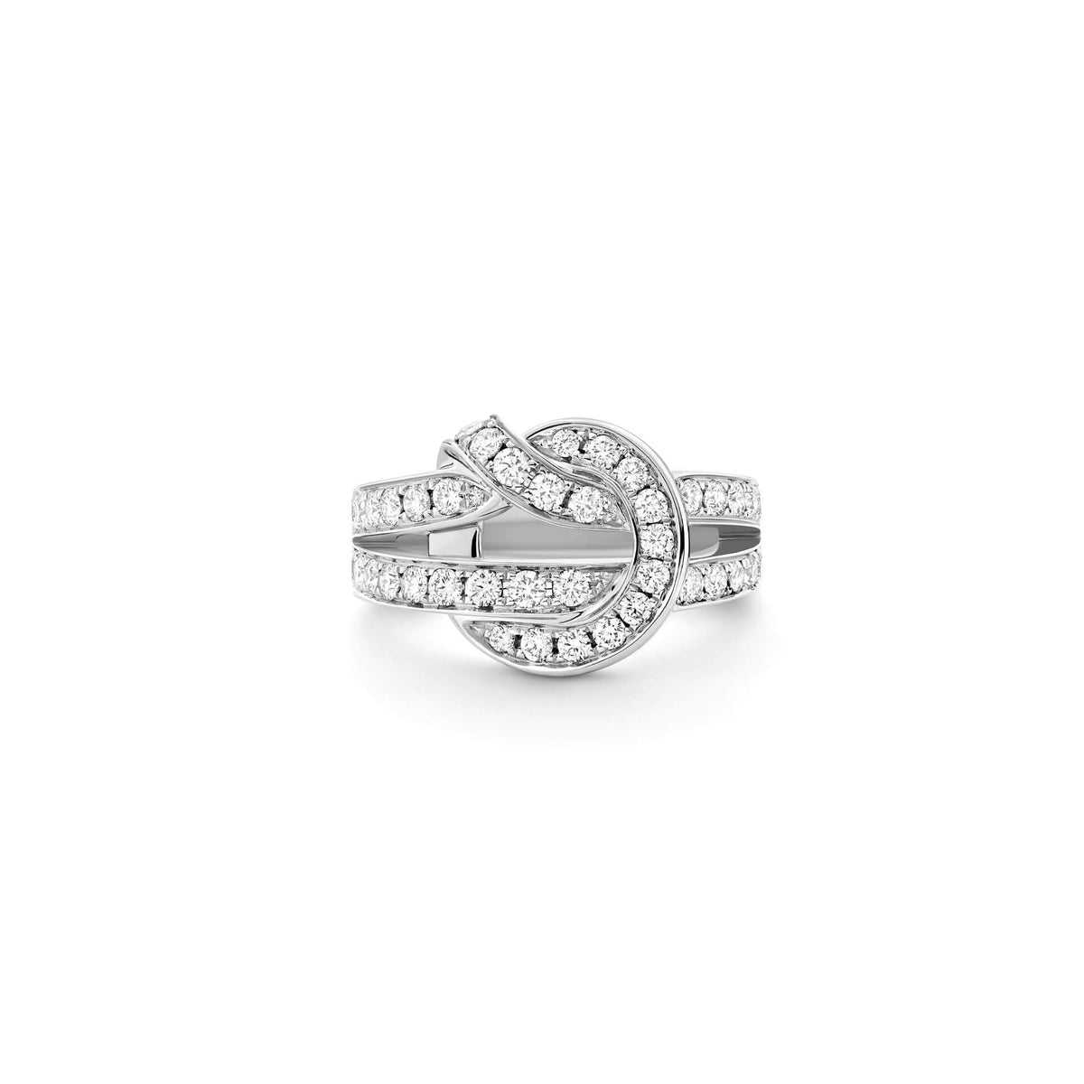 The Knot White Gold Diamond Ring - Image 2