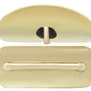0.59ct Sapphire and 14ct Yellow Gold Cufflinks - Vintage Circa 1950